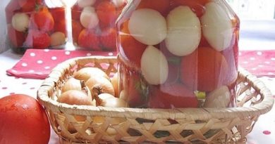 Мариновані помідори з перцем болгарським на зиму рецепт з фото