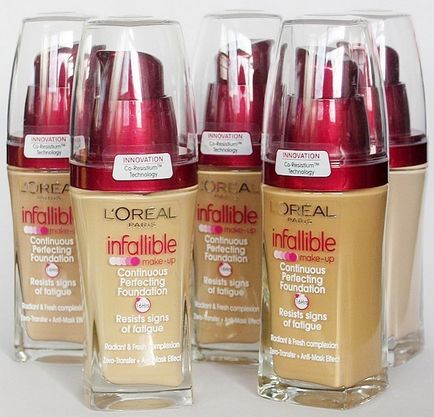 Maszk a tökéletlenségek Loreal infaillible - a kozmetikai vélemények