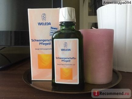 Масло від розтяжок weleda stretch mark massage oil - «супер масло від розтяжок», відгуки покупців