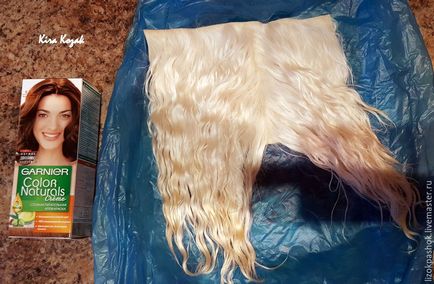 Mesterkurzus létrehozására babák hajfürt kecske nyersbőr - Fair Masters - kézzel készített, kézzel készített