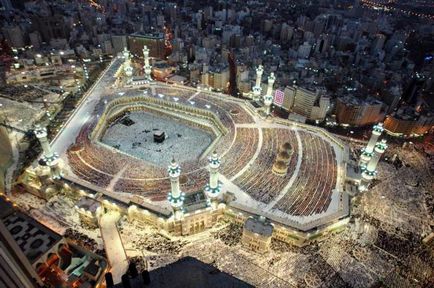 Mecca Al-Haram mecset Baitullah szerepe az élet minden hívő