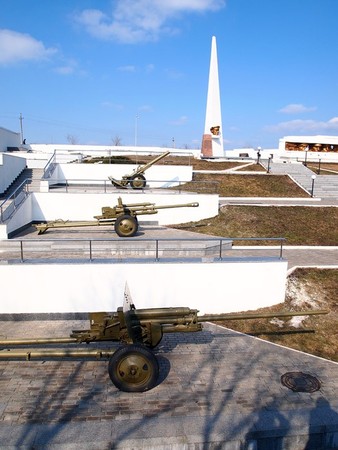 Memorial de mare înălțime mareșal cal în conformitate cu Harkov