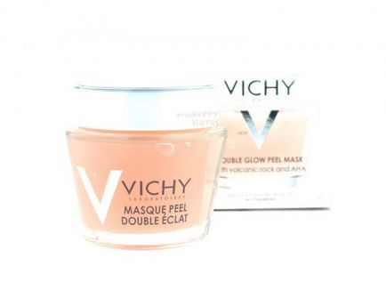 Minerale peeling mask - dublu strălucire - de la vichy, comentarii