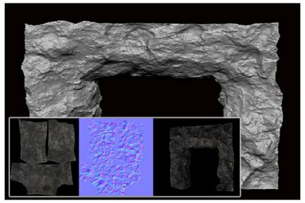 Моделювання та текстурування кам'яної арки, soohar - уроки по фотошопу 3d графіку і фотографії