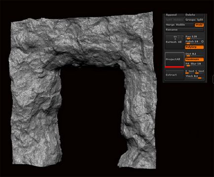 Modelarea și texturarea unui arc de piatră, soohar - lecții pe grafice și fotografii 3D ale Photoshop
