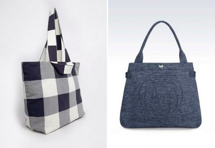 Модна сумка з трикотажної пряжі - клатч і рюкзак, торба і мішок, шоппер, кругла і прямокутна