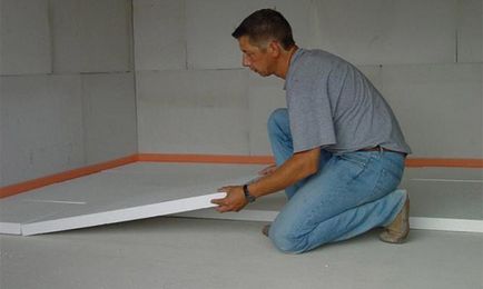 Instalarea unei podele cu apă caldă, tehnologia pavajului și schemă de podea