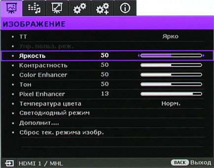 Multimedia dlp-proiector benq ch100