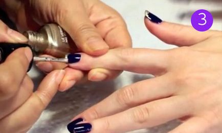 Nail art „elegáns bárban” csoport manikűr, pedikűr