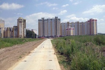 Clădiri noi în apropierea anonului subteran din milioane de ruble din Moscova