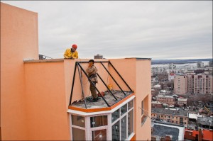 Încadrarea acoperișului cu materialul de acoperiș