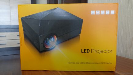 Revizuire, LED proiector multimedia gm 60 la 1000lm