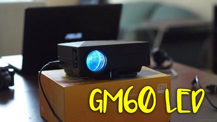 Vélemény LED multimédia projektor 60 g és 1000lm