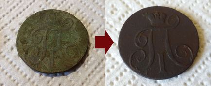 Очищення мідних монет кип'ятіння в соді - hobby detecting - блог про шукачів скарбів і огляди на