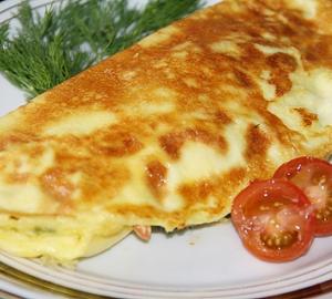 Omelet natural - retete cu fotografie