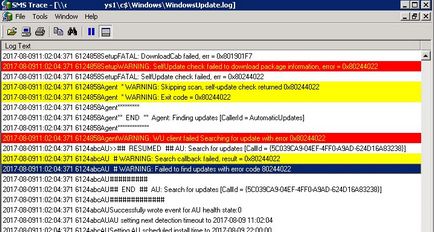 Eroare 0x80244022 și problema de stop wsuspool din cauza lipsei de memorie, ferestre pentru sistem