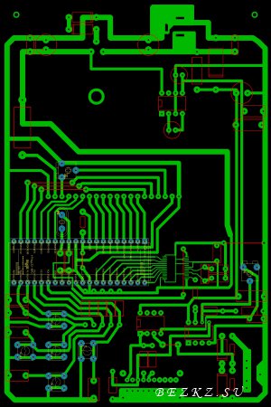 Осцилограф на мікроконтролері atmega32а - електрик