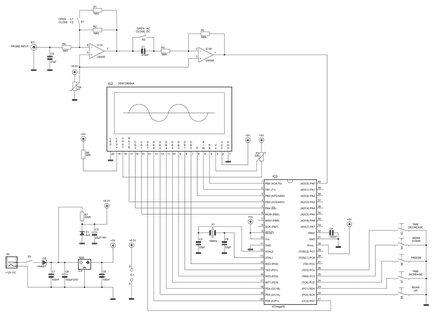 Осцилограф своїми руками на atmega 32