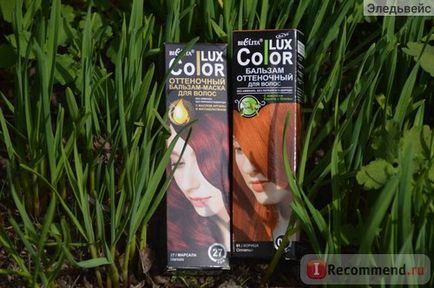Відтіночний бальзам для волосся Беліта-Вітекс color lux - «розповім, ніж нова версія бальзаму колор