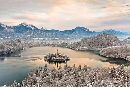 Bled, Szlovénia - texte fényképpel (leírás) Bledi-tó, Szlovénia - részletes leírása fotókkal