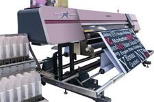 Nyomtatás textilen szublimáció szintetikus textília - ruhával nyomtatási eljárás