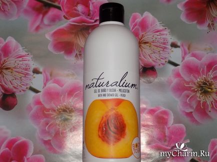 Пінний рай для любительок персиків - naturalium bath and shower gel