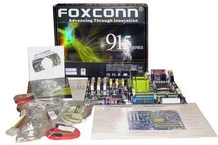 Prima introducere la placile de baza foxconn pentru platforma intel lga775