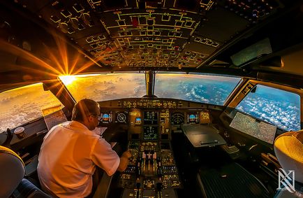 Пілот цивільних авіаліній робить прекрасні фото з кабіни літака - fotorelax