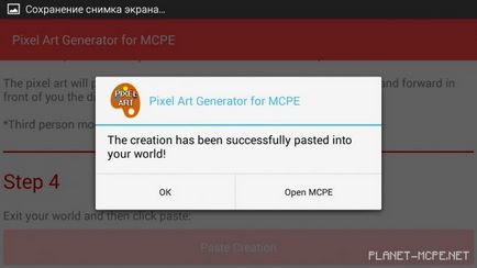 Pixel generator de artă pentru Android, programe pentru minecraft pe