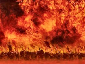 Flacăra iadului, dovada iadului, este salvarea din iad