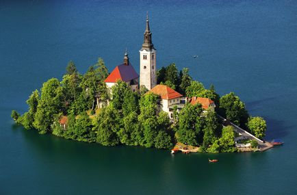 A kirándulás a Bledi-tó, Szlovénia látni- és lehetőségek