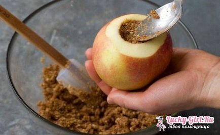 Користь і шкода печених яблук в духовці