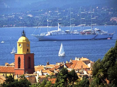 Stațiune populară Saint-Tropez