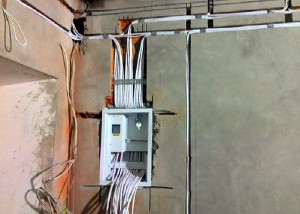 Montarea, cablarea, înlocuirea cablurilor electrice în apartament (moscow) - prețuri, fotografie