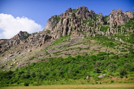 Подорож з Алушти в долину привидів і до водоспаду Джур-джур, bestmaps - супутникові фотографії