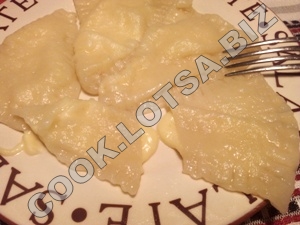 Ravioli sajttal - ízletes házi lépésre recept fotók
