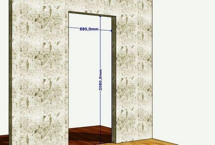 Розміри вхідних дверей в будинок, габарити, якими володіють металеві двері з коробкою