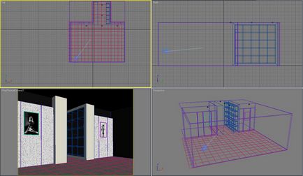 Reális belső világítás és a jelenet teszi a 3ds max és vray (reális) Reális világítás és renderelő belső jelenetek 3ds max és vray