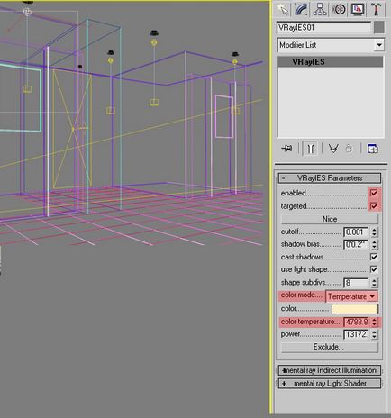 Reális belső világítás és a jelenet teszi a 3ds max és vray (világítás) Reális világítás és renderelő belső jelenetek 3ds max és vray