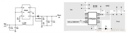 Repararea convertorului step-up dc-dc