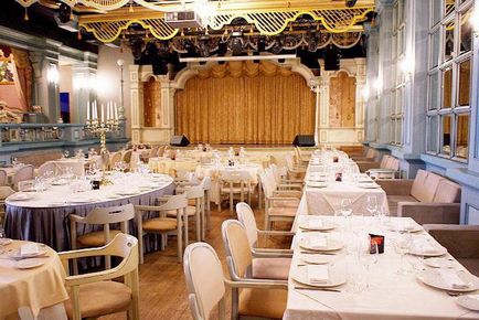 Restaurantul Chaplin Hall din St. Petersburg