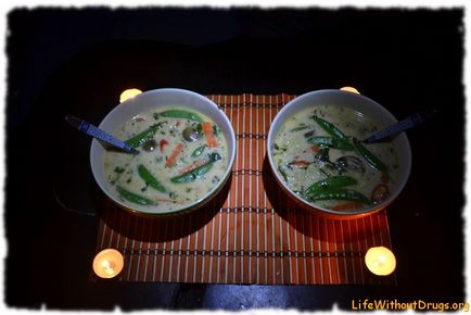Rețeta pentru un fel de mâncare thailandeză populară curry verde, viața pe blog cu un vis!