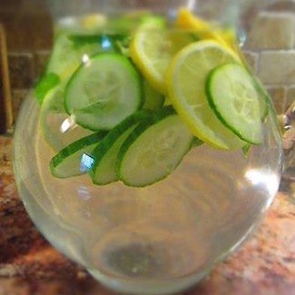 Recept víz Sassi fogyókúra, hogyan kell csinálni anélkül, hogy a gyömbér és a menta nélkül otthon