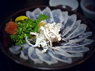 Fish fugu - un joc delicios cu moartea