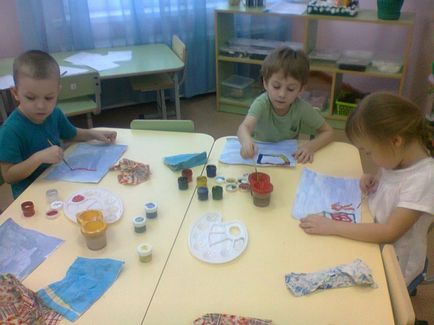 Rajz az idősebb csoport „énekeket” (Iskola) Rajz a régi „énekeket” csoport