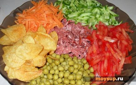 Salata cu carne de vită 