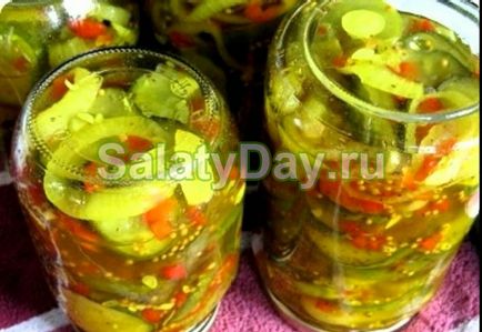 Salata limba teschin pentru iarna - adăugați feluri de mâncare picante la reteta cu fotografii și clipuri video
