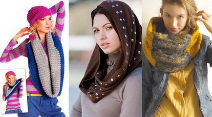 Наймодніші способи зав'язати шарф - прикраси на шию