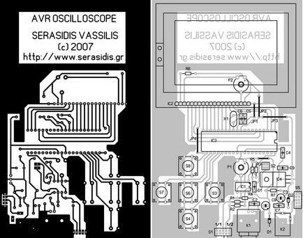 Un osciloscop auto-făcut pe avr