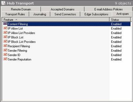 Az Exchange Server 2007 szélén közlekedési szervert (4. rész)